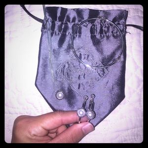 Brighton Pearl Set - EARRINGS/NECKLACE/BRACELET